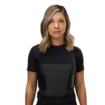 COVERT FEMALE BODY ARMOR AND CARRIER (EXTENDED PROTECTION)