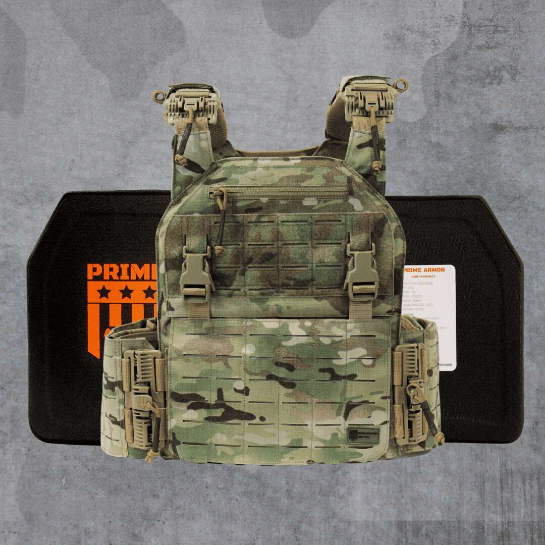 Premier Body Armor Core Plate Carrier w/ Level IIIA Cummerbund Armor Ranger Green Large/Extra Large CPC-RG-L/XL-IIIA