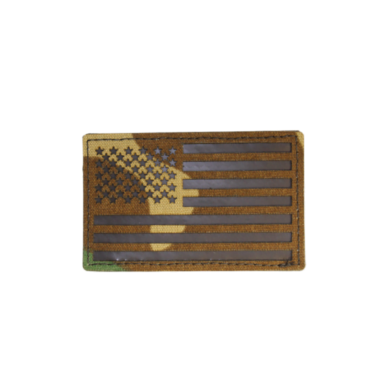 3 American Flag Patch